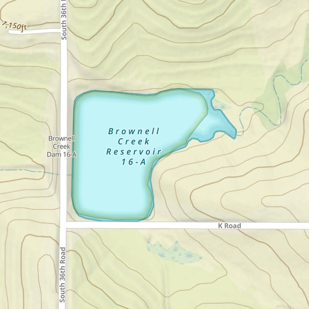 Brownell Creek Reservoir 16-A photo