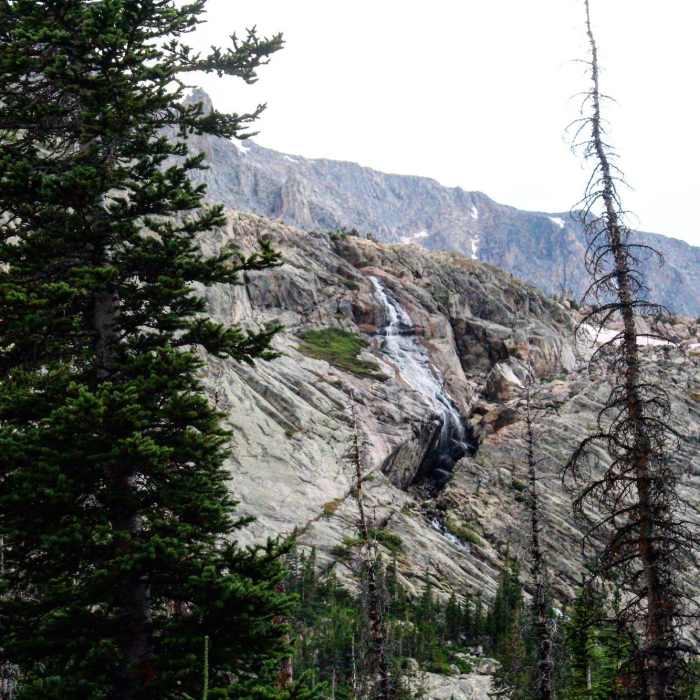 Near Florence Pass to Florence Lake