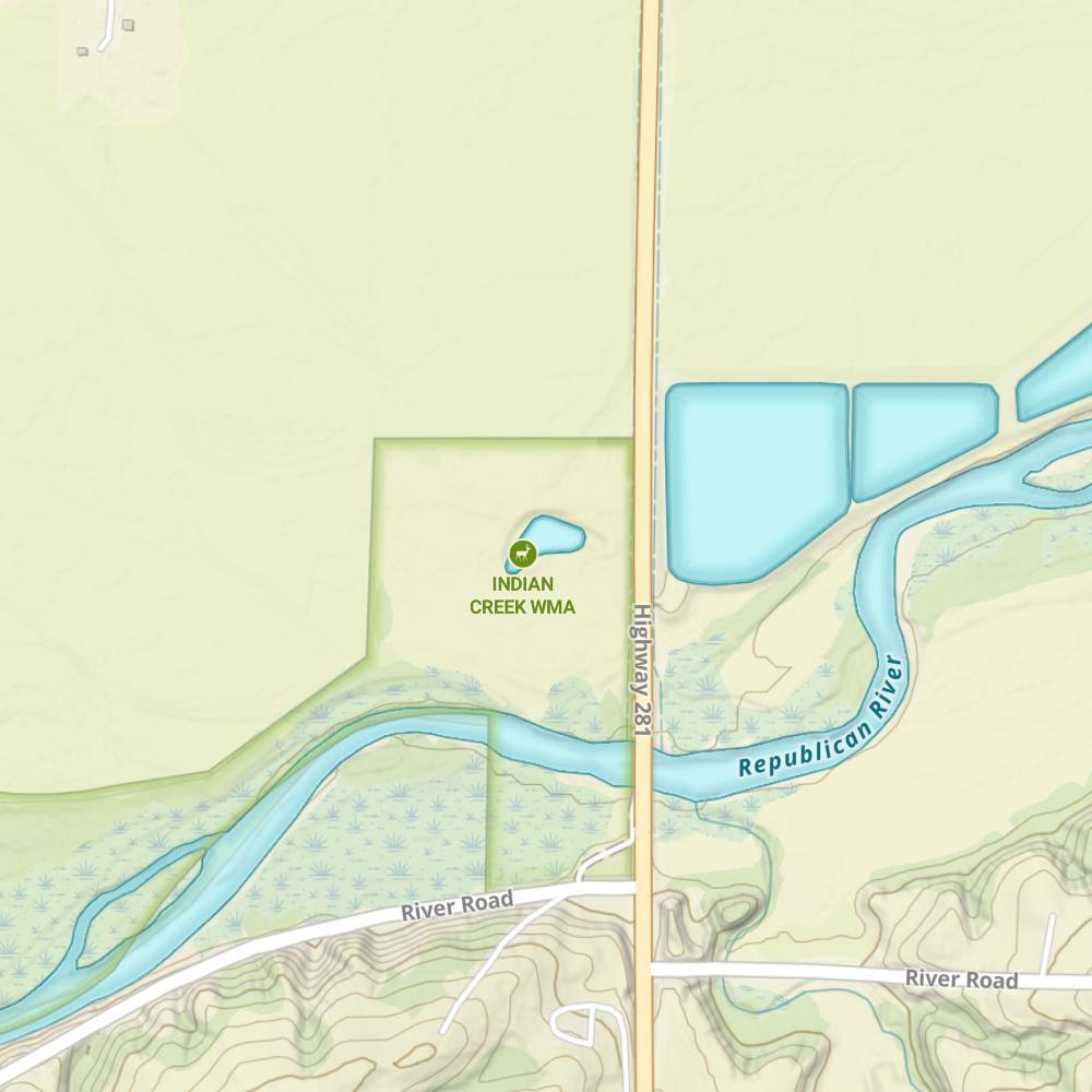 Indian Creek WMA Pond photo