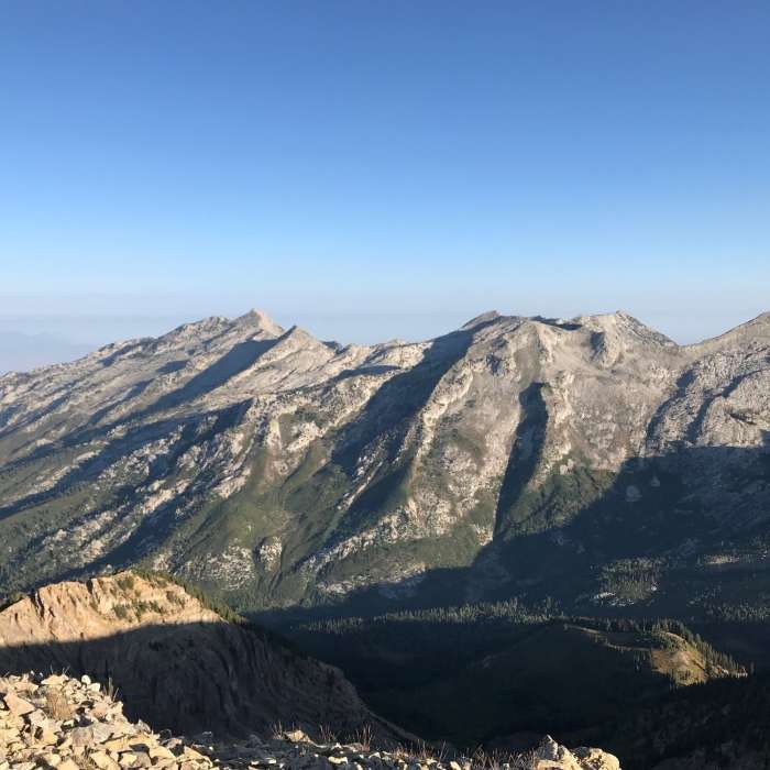 Near Box Elder Summit from South Saddle