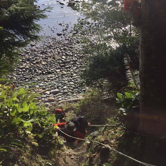 Near Juan de Fuca Marine Trail