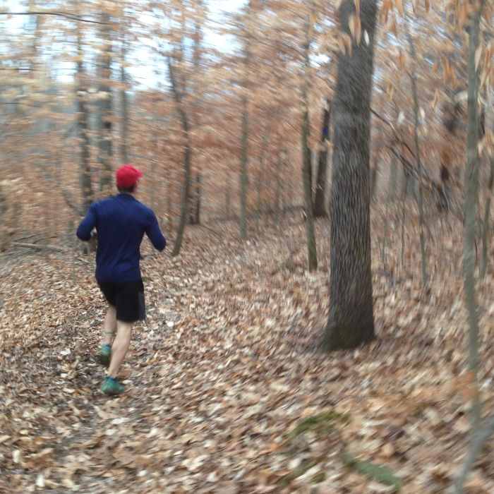 Taking on the Buffalo Creek Trail Near Buffalo Creek - Collie Ridge - Mill Branch Trails