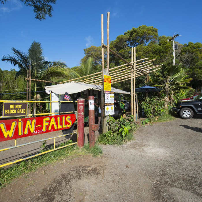 Near Twin Falls Hike + Wailele Farm