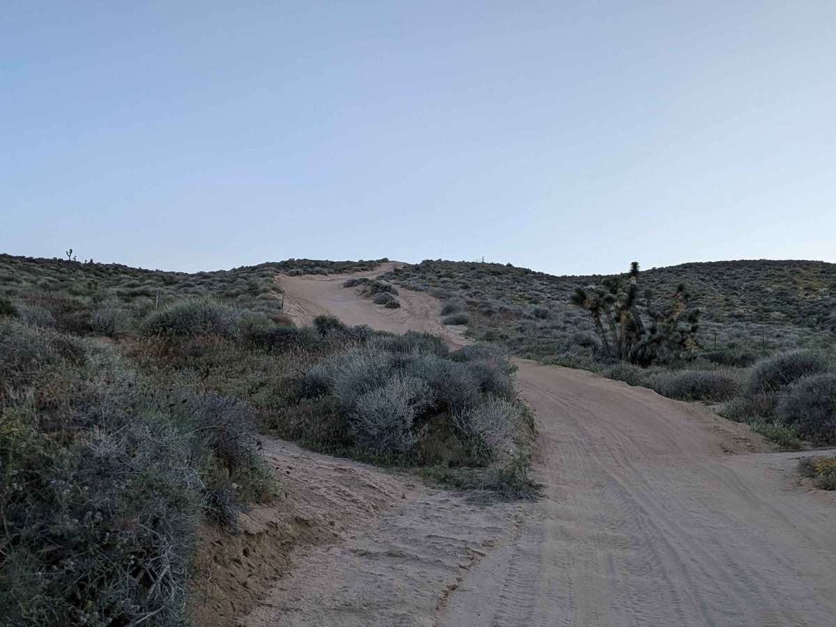 Dove Springs Canyon Rd BLM SC103 trail photo