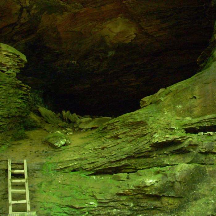 Cave at Honey Creek. Near Honey Creek Loop