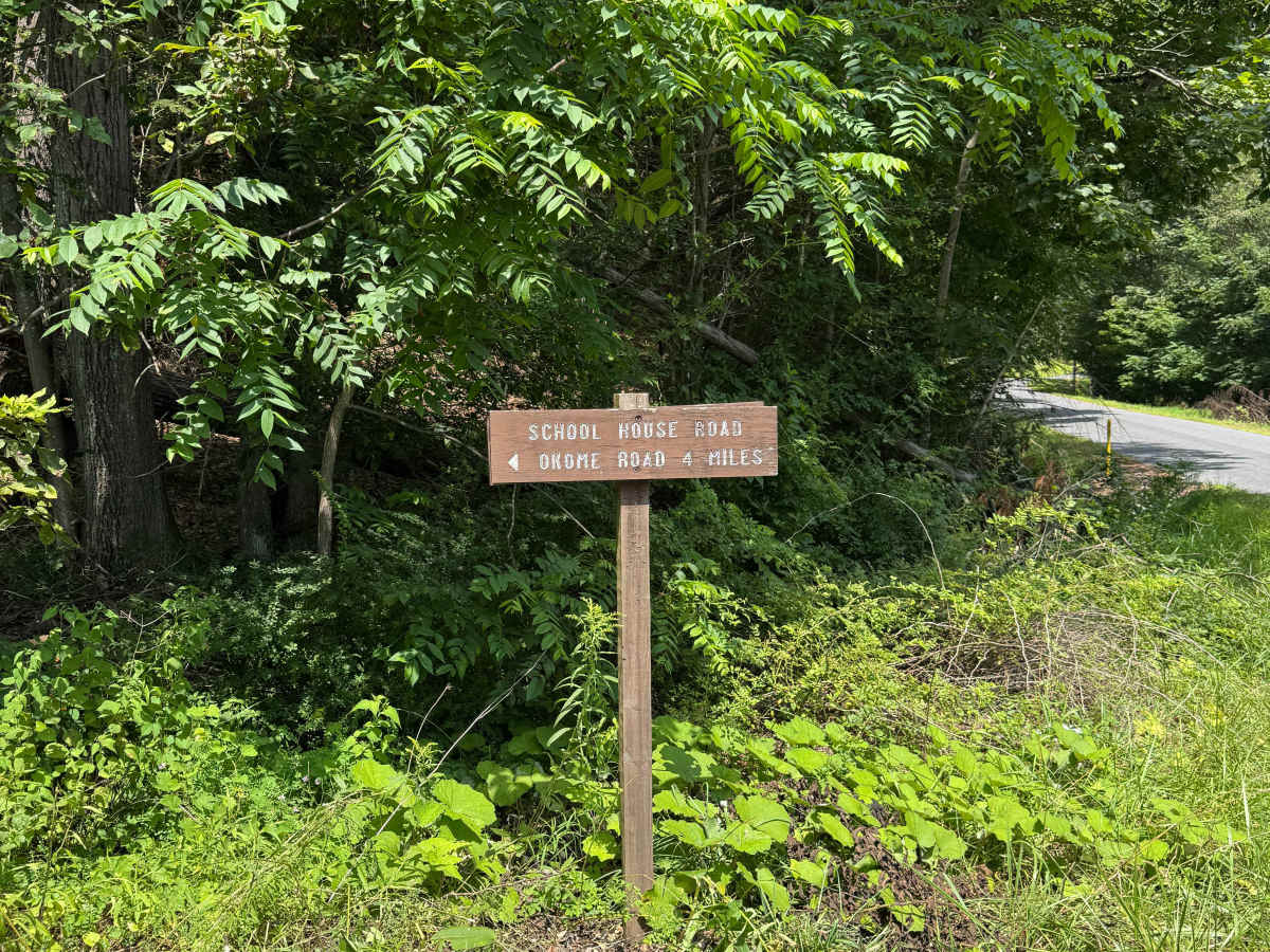 Schoolhouse Road trail photo