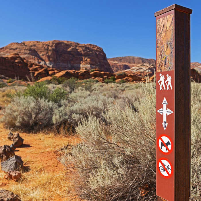 Near Red Sands Trail + Three Ponds Trail
