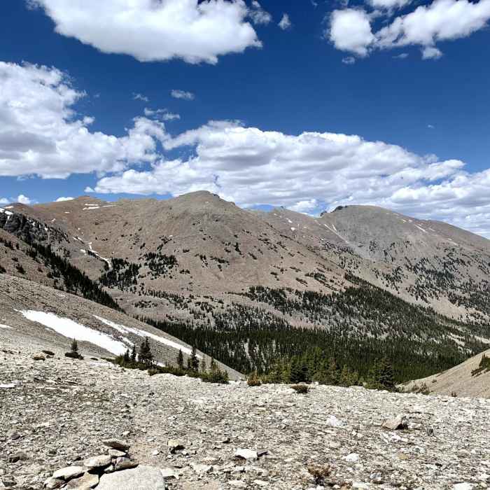 Near Snake Creek Trailhead to Baker Lake
