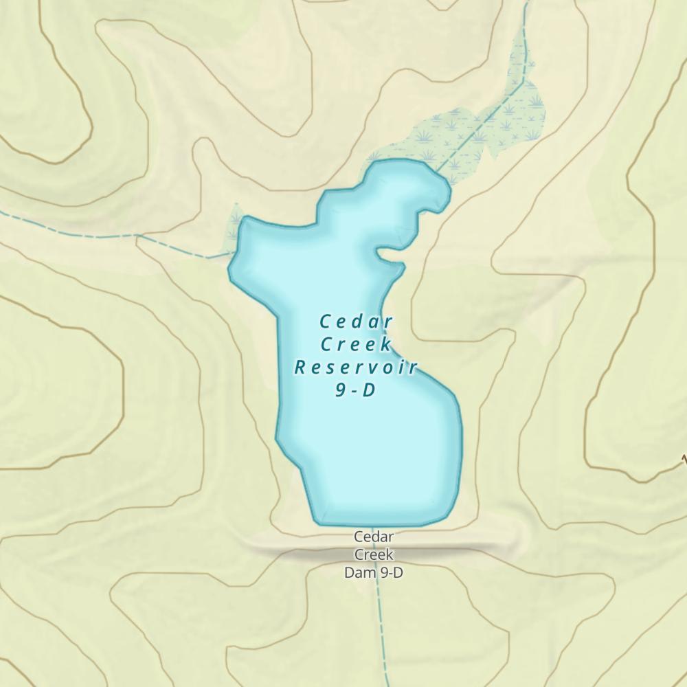 Cedar Creek Reservoir 9-D photo