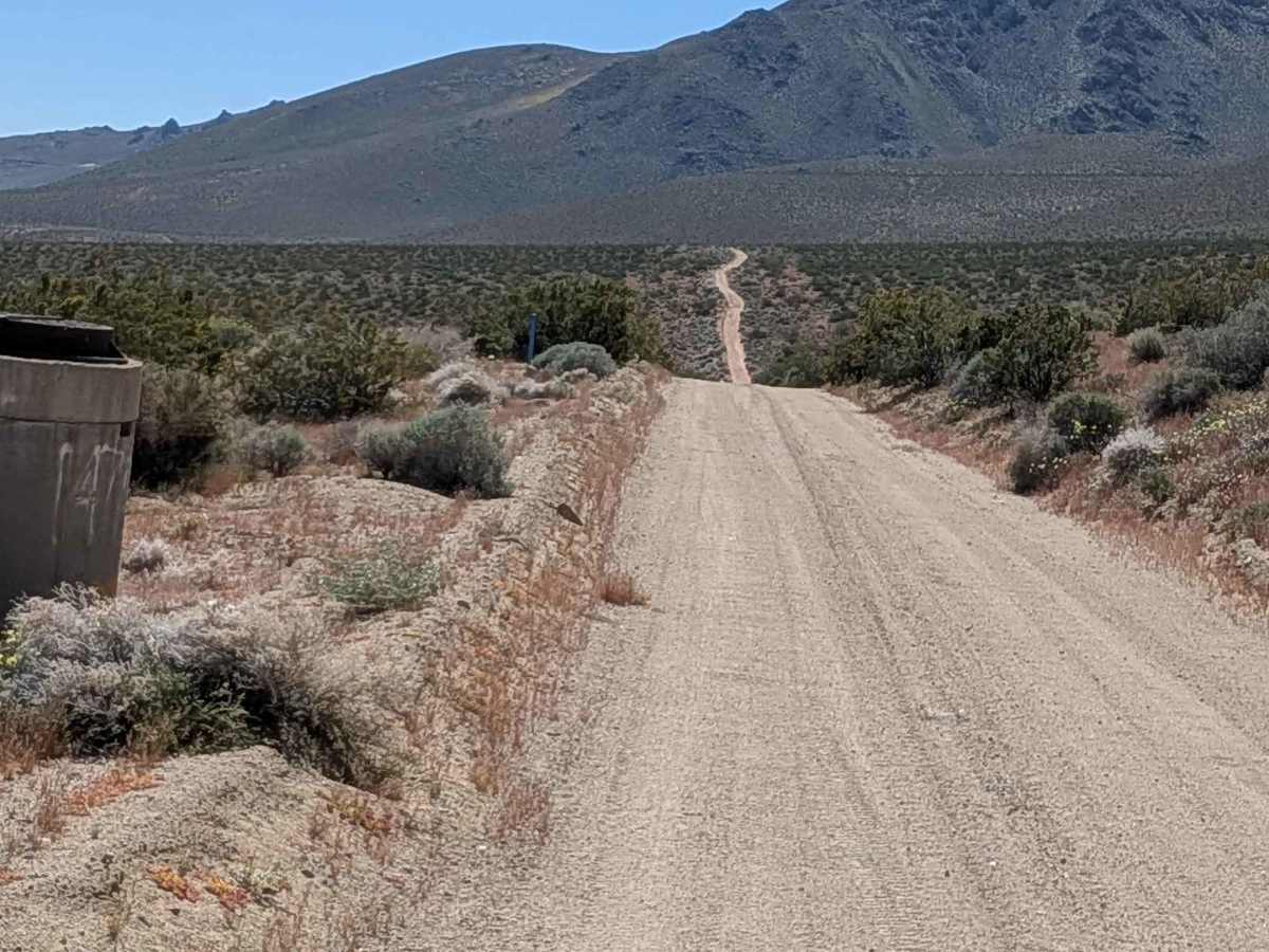 Aquaduct Service Road Grapevine Canyon - BLM LA2 trail photo