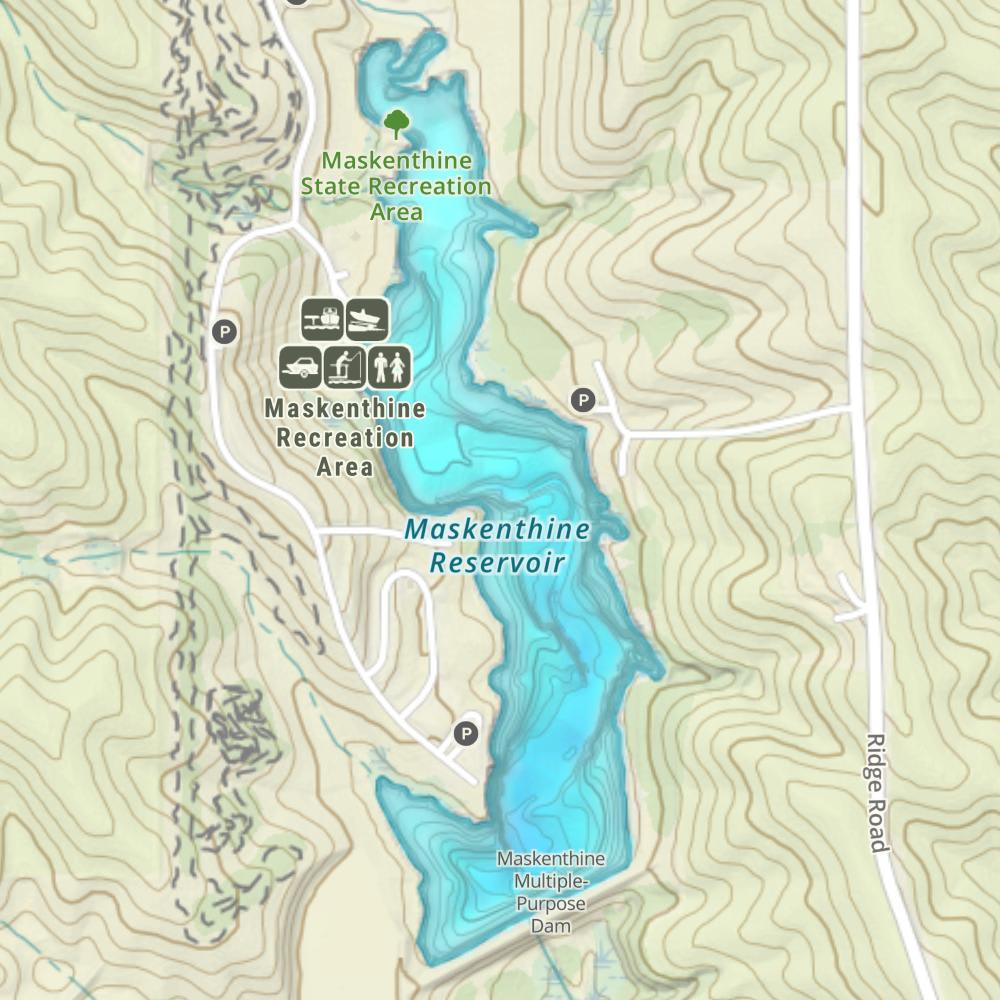 Maskenthine Reservoir photo