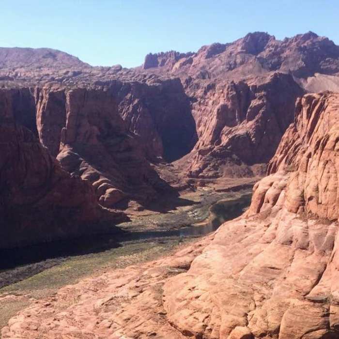 Near Waterholes Canyon to Horseshoe Bend