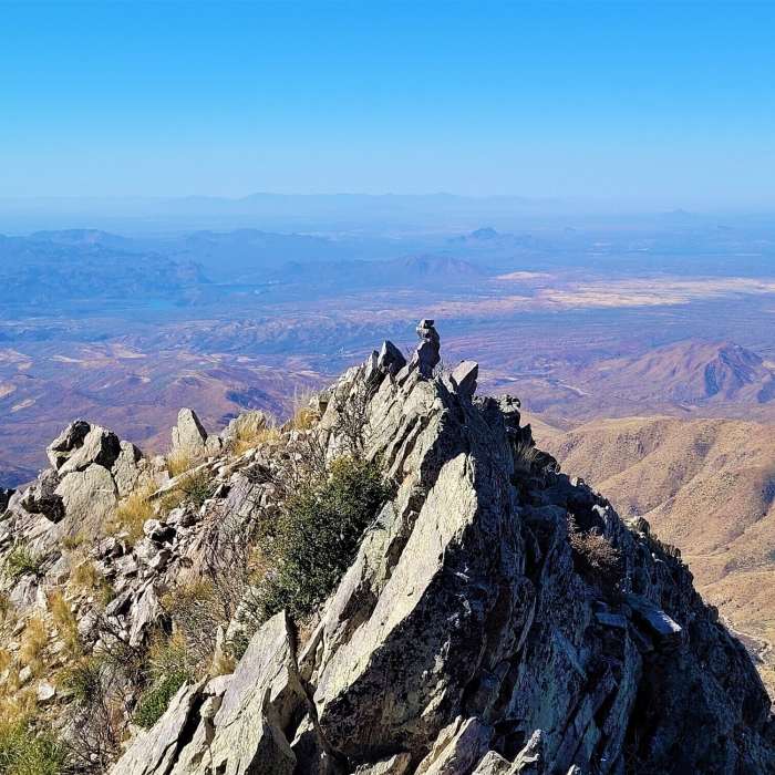 Looking West Near Brown's Peak