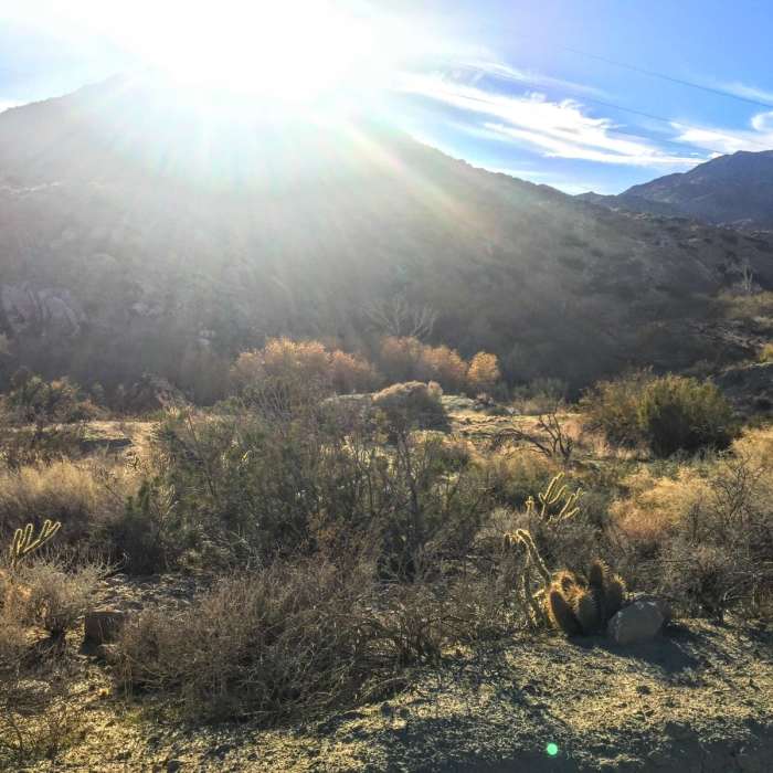 Near Grapevine Canyon Traverse Near Grapevine Canyon Traverse