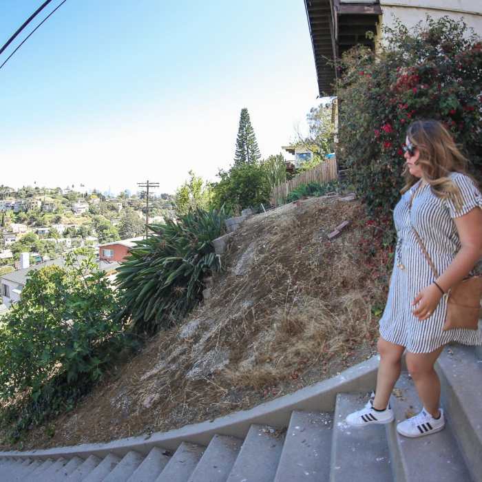 Near Silver Lake Stairway Tour