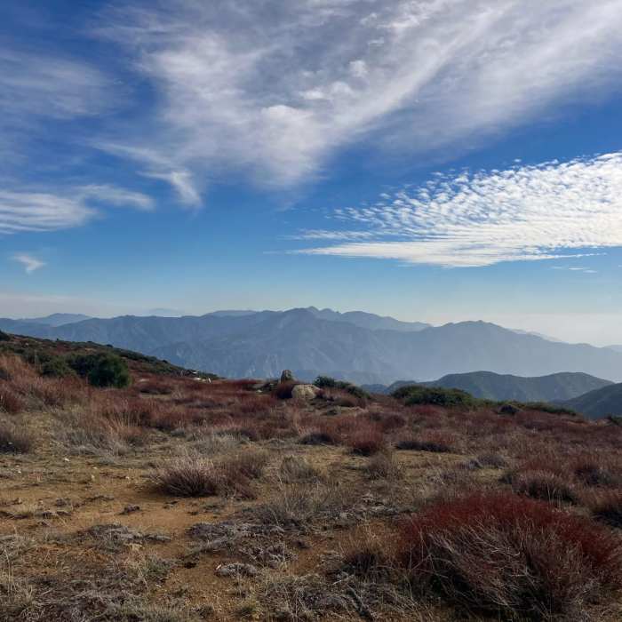Near Mt. Gleason via Condor Peak Trail