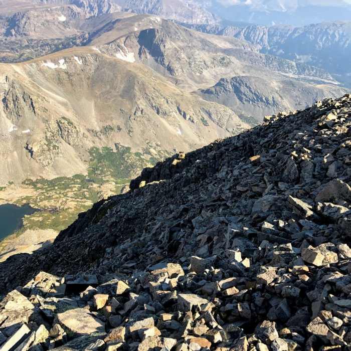 Near Mount Audubon Trail