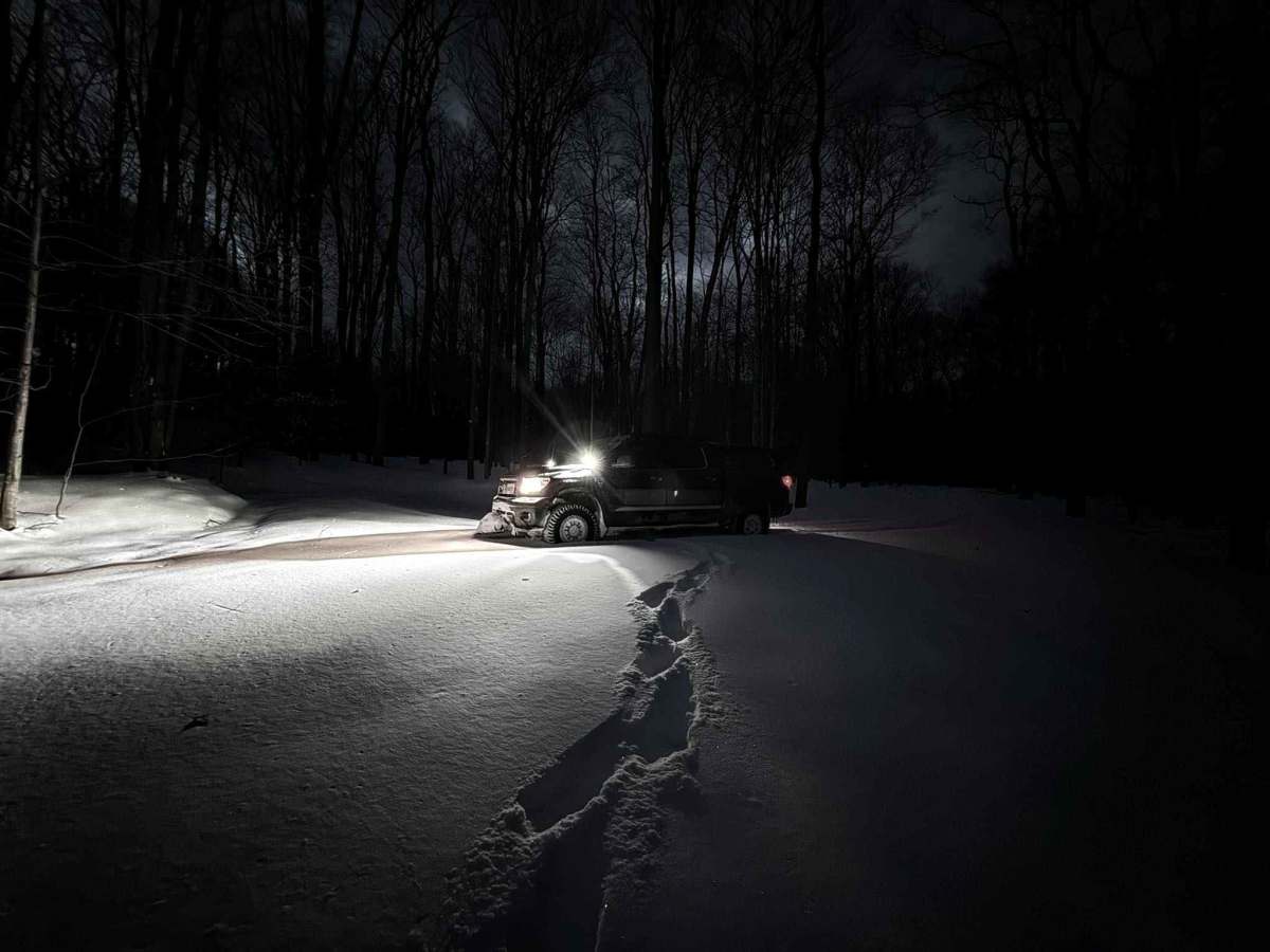 Laurel Run - FS 166 trail photo