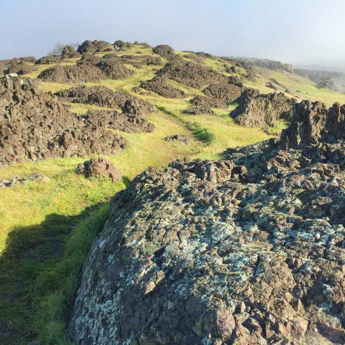 Near Orland Buttes: Black Butte
