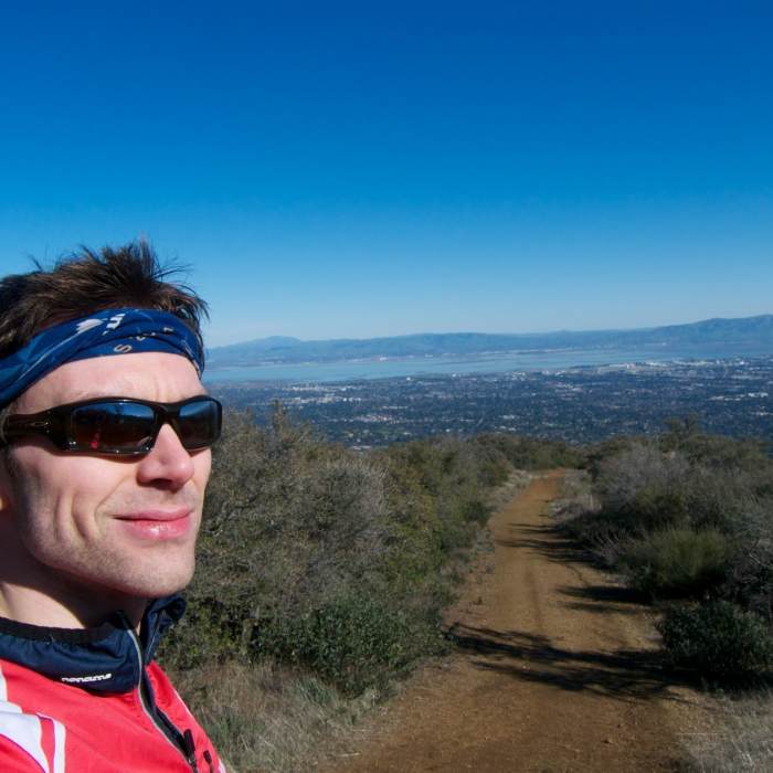 Near Black Mountain loop via Stevens Creek