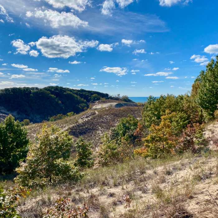 Incredible views from the top of Mount Randall. Near Mount Randall Loop