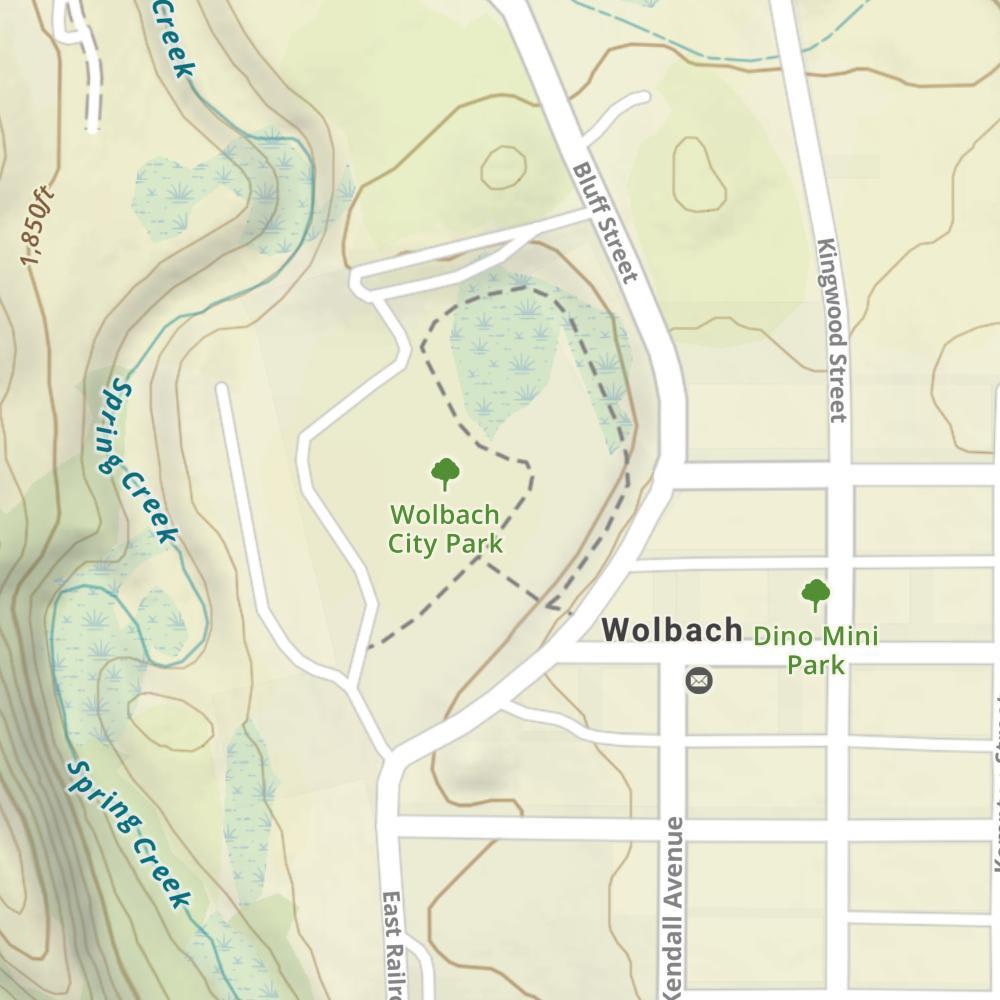 Wolbach City Pond photo