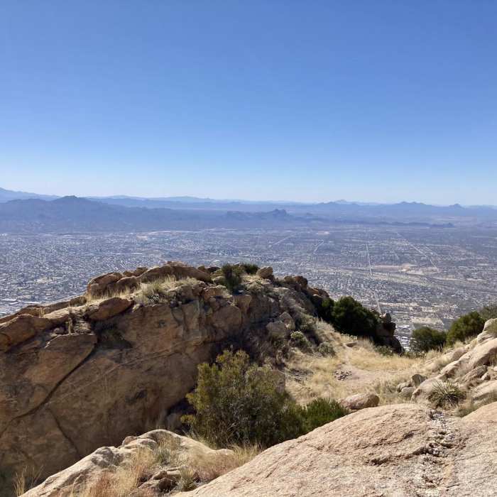 Near Pusch Peak via Linda Vista Trail Near Pusch Peak via Linda Vista Trail