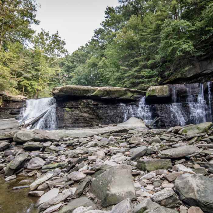 Great Falls at Tinker's Creek. Near Bridle Trail: South Chagrin to Bedford Reservation