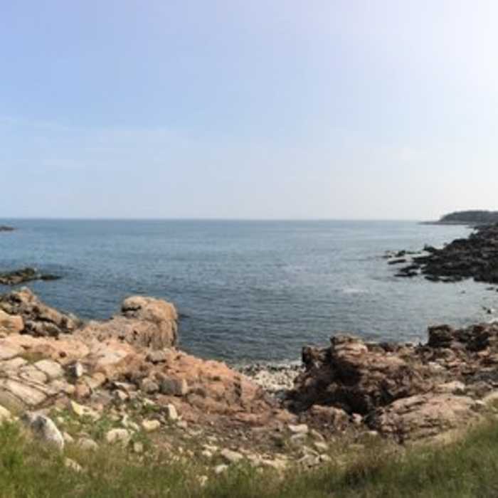 Panorama of Southern Cove in all it's rugged Maine beauty! Near Long Island Loop
