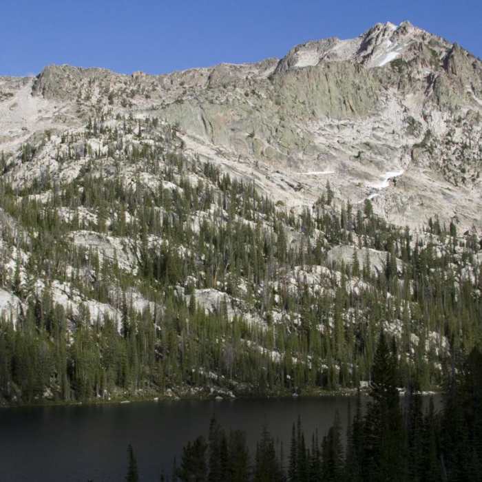 Near South Fork of the Payette River, Hidden Lake and Cramer Divide