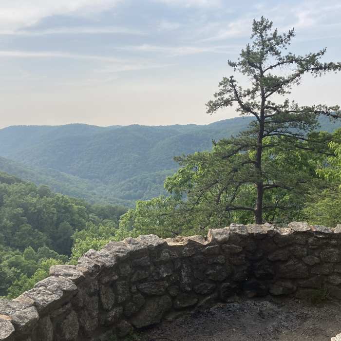 Near Crabtree Falls Trail
