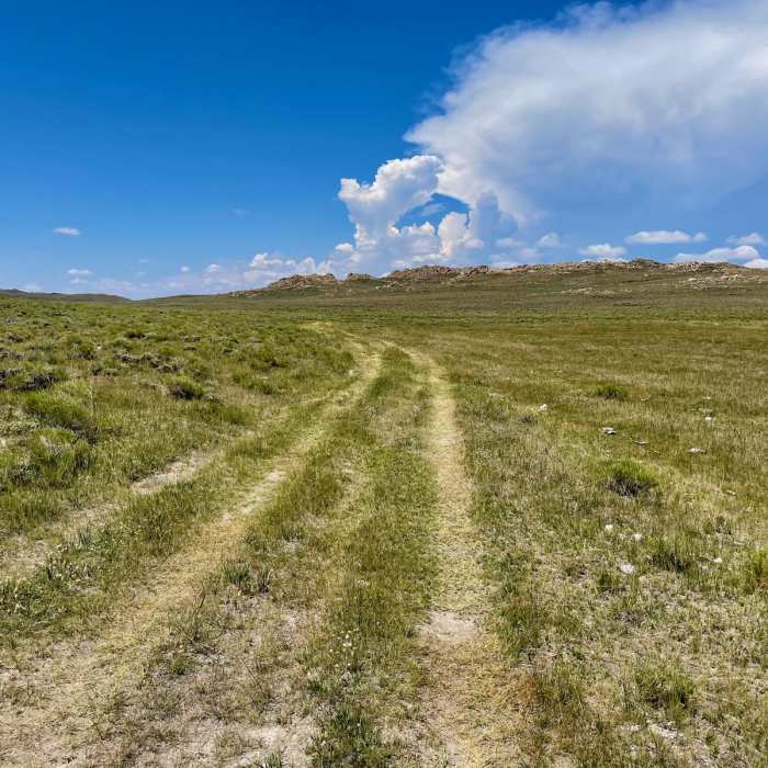 Near Continental Divide Trail: Wyoming Section 9