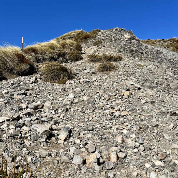 Near Avalanche Peak via Scott's Track Near Avalanche Peak via Scott's Track