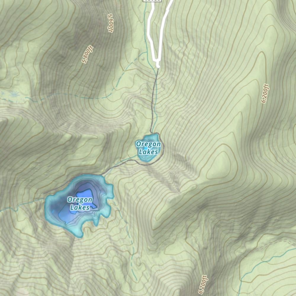 Oregon Lake, Lower photo