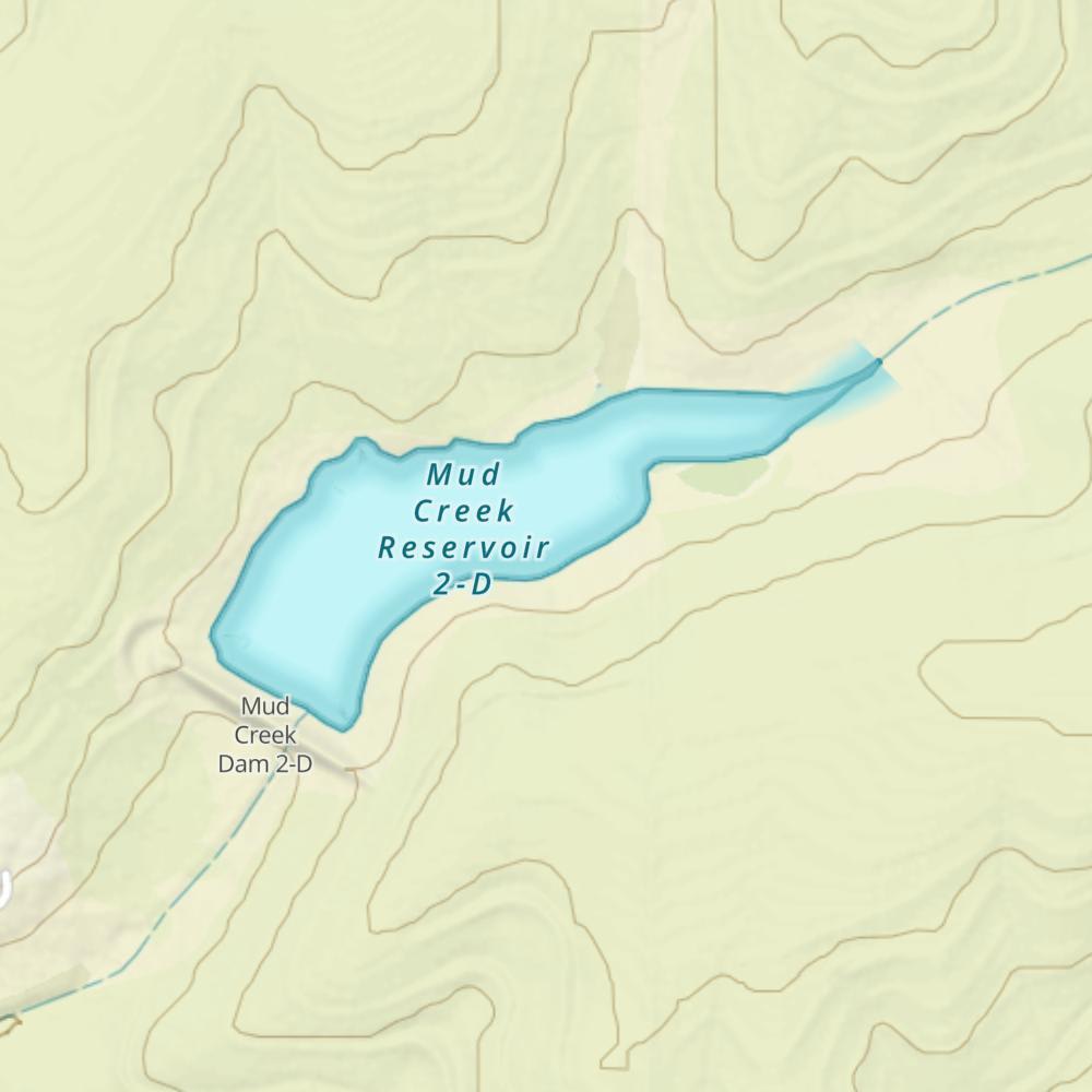 Mud Creek Reservoir 2-D photo