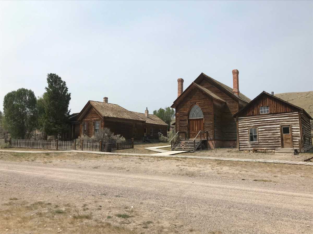 Bannock Pass and Bannack Ghost Town trail photo