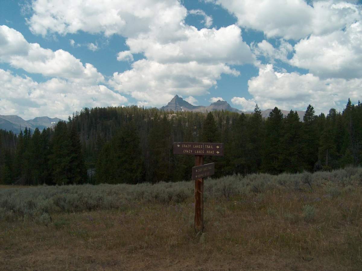 Crazy Lakes trail photo