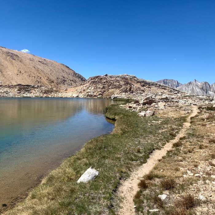 Near Shepherds Pass to Lake South America
