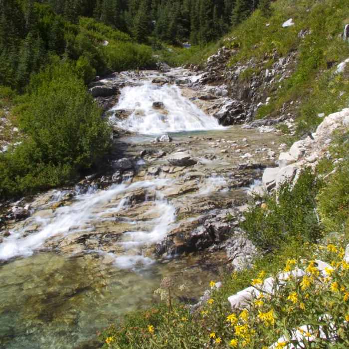 Near Middle Fork of the Boise River, Rock Creek Canyon and Timpa Lake Near Middle Fork of the Boise River, Rock Creek Canyon and Timpa Lake