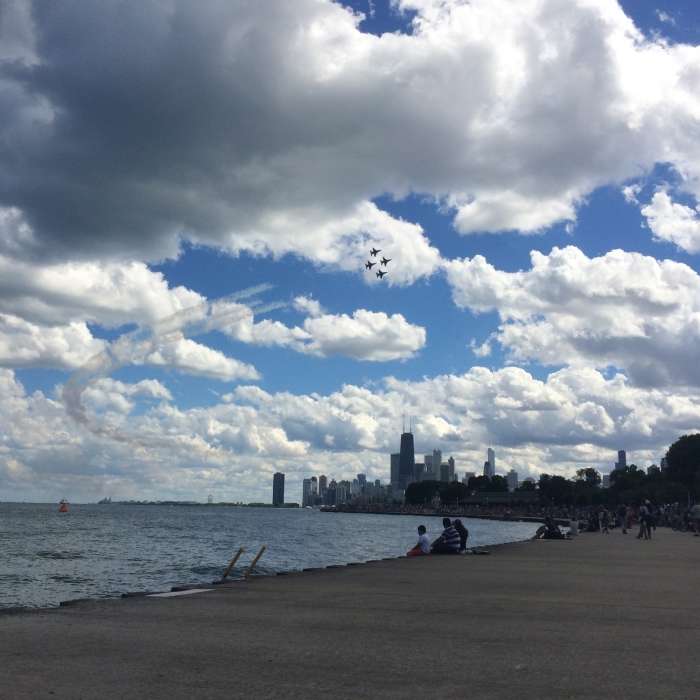 Near Chicago Lakefront Trail