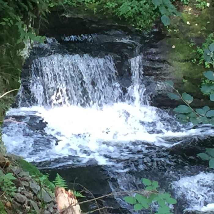 Indian Ladder Falls PA Near Hornbecks Creek Trail