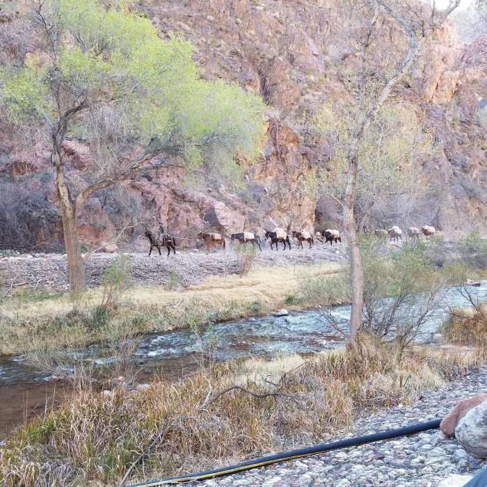Near Rim-to-River via South Kaibab