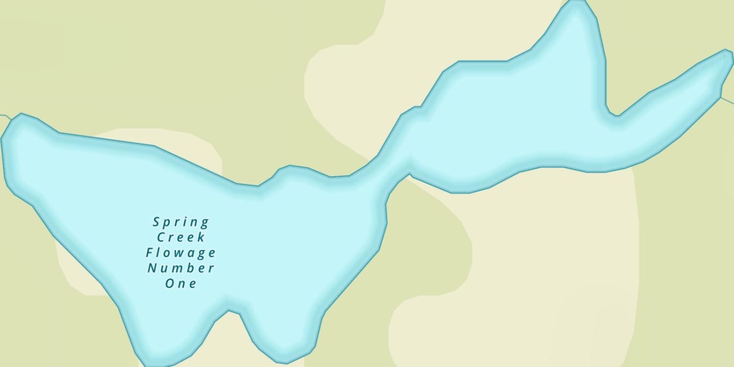 Spring Creek Flowage Number One