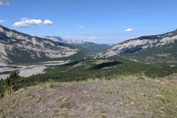 Frank Slide Lookout