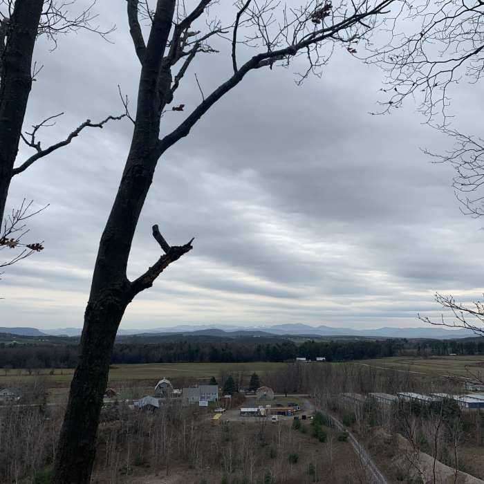 View from the High School Trail. Near Village Loop