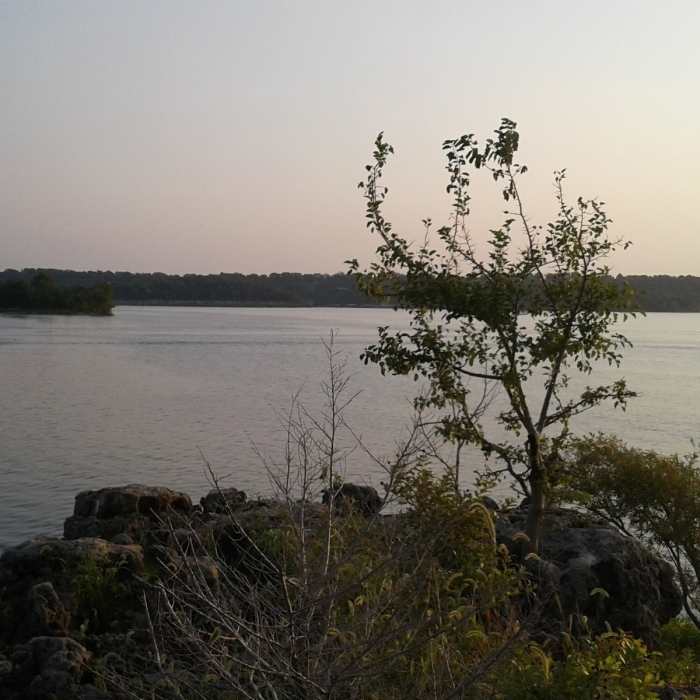 View at the point. Near Indian Point Trail