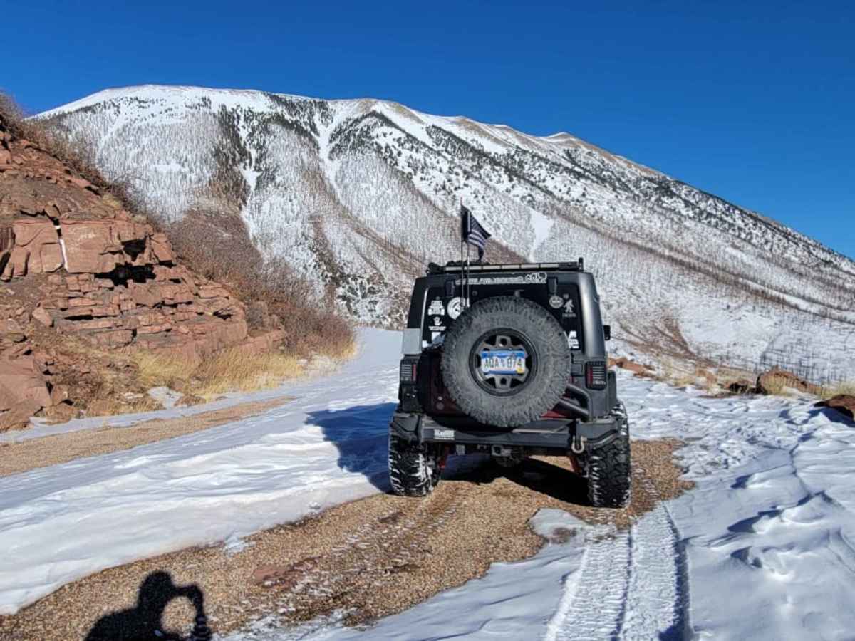 Old La Veta Pass trail photo