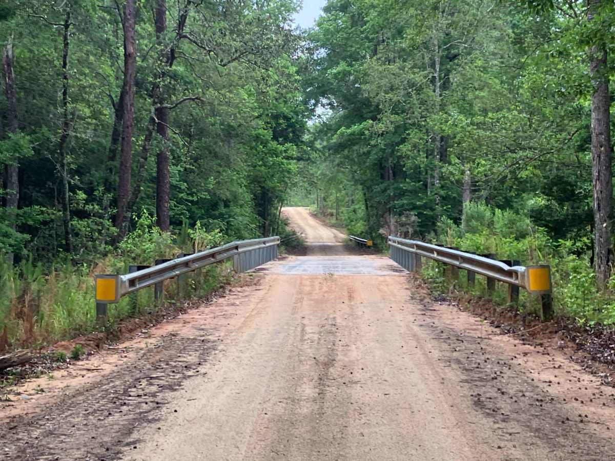 Camp Henderson Road trail photo