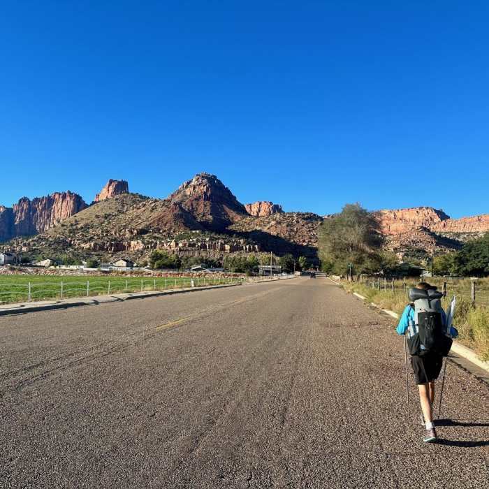Near Hayduke Trail: Colorado City Alternate