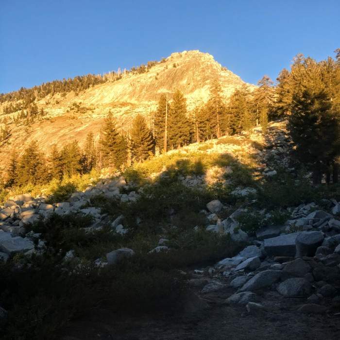 Near Clouds Rest via Happy Isles Loop Near Clouds Rest via Happy Isles Loop